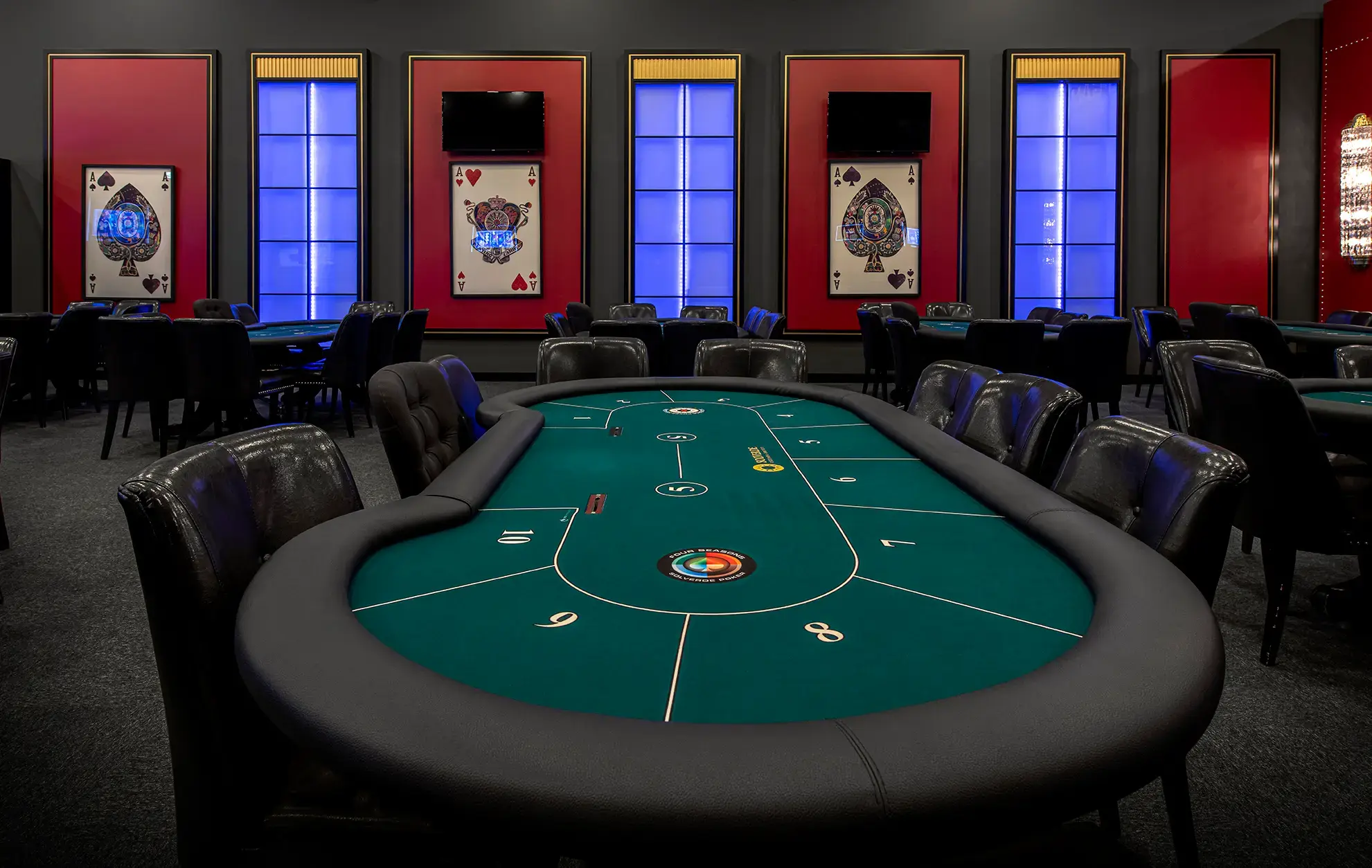 Torneios e cash games em todos os casinos, do iniciante ao high-roller